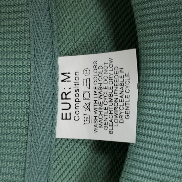 Adult "Tonight We Ride" Graphic Long Sleeve Sweatshirt ~ Green - Picture 5 of 8